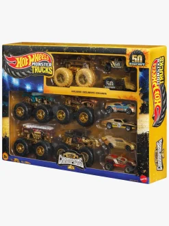 Legetøj Til Børn På 0-10 År|Legetøjsbiler & -Fartøjer-HotWheels Hot Wheels Monster Trucks Bigfoot Trophy Champions Flerpak