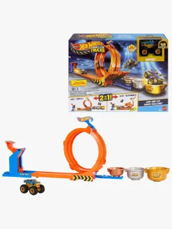 Legetøjsbiler & -Fartøjer-HotWheels Hot Wheels Monstertruck Loop & Flip Trophy Challange Racerbane