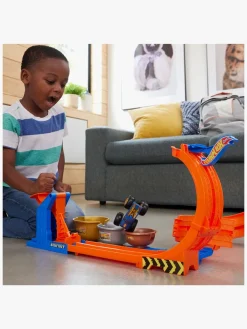 Legetøjsbiler & -Fartøjer-HotWheels Hot Wheels Monstertruck Loop & Flip Trophy Challange Racerbane