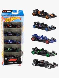 Legetøjsbiler & -Fartøjer-HotWheels Hot Wheels Race F1 Biler 5-pak