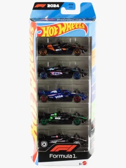 Legetøjsbiler & -Fartøjer-HotWheels Hot Wheels Race F1 Biler 5-pak
