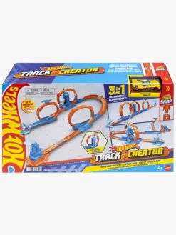 Legetøjsbiler & -Fartøjer-HotWheels Hot Wheels Racerbane Triple Loop Frenzy
