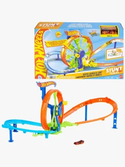 Legetøjsbiler & -Fartøjer-HotWheels Hot Wheels Rapid Launch & Loop Racerbane