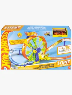 Legetøjsbiler & -Fartøjer-HotWheels Hot Wheels Rapid Launch & Loop Racerbane