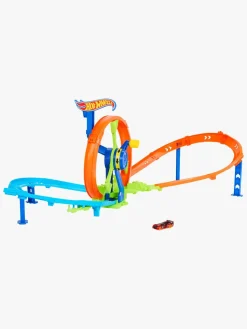 Legetøjsbiler & -Fartøjer-HotWheels Hot Wheels Rapid Launch & Loop Racerbane