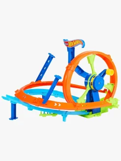 Legetøjsbiler & -Fartøjer-HotWheels Hot Wheels Rapid Launch & Loop Racerbane