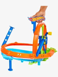 Legetøjsbiler & -Fartøjer-HotWheels Hot Wheels Rapid Launch & Loop Racerbane