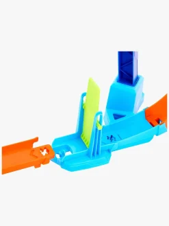 Legetøjsbiler & -Fartøjer-HotWheels Hot Wheels Stunt Tracks Corkscrew Jump Champion Racerbane