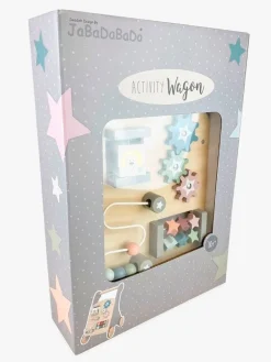 Legetøj Til Børn På 0-10 År|Babylegetøj-JaBaDaBaDo Aktivitetsvogn Grå/Beige/Flerfarvet