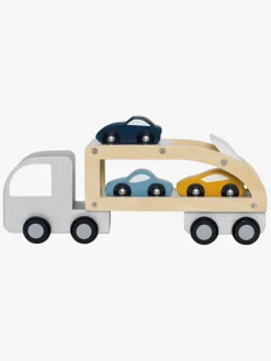 Legetøjsbiler & -Fartøjer-JaBaDaBaDo Anhængervogn med Sportsvogne