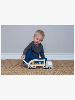 Legetøjsbiler & -Fartøjer-JaBaDaBaDo Anhængervogn med Sportsvogne