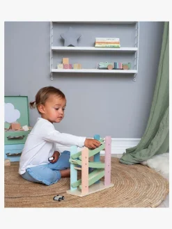 Legetøj Til Børn På 0-10 År|Legetøjsbiler & -Fartøjer-JaBaDaBaDo Bilrampe m. Biler Teddy