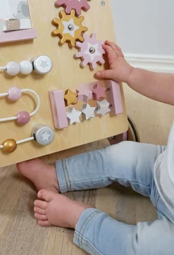 Babylegetøj-JaBaDaBaDo Bunny Aktivitetsvogn Lyserød/Beige