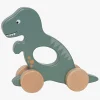 Trælegetøj-JaBaDaBaDo Dino Rulledyr