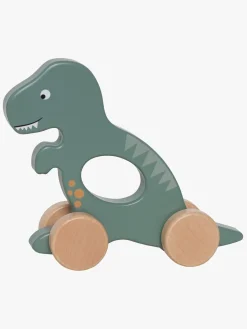 Trælegetøj-JaBaDaBaDo Dino Rulledyr