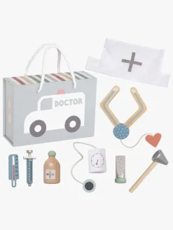 Rolleleg-JaBaDaBaDo Doktortaske, Sølvfarvet Grå