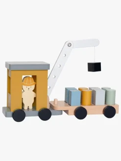 Legetøjsbiler & -Fartøjer-JaBaDaBaDo Kranvogn Magnet