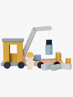 Legetøjsbiler & -Fartøjer-JaBaDaBaDo Kranvogn Magnet