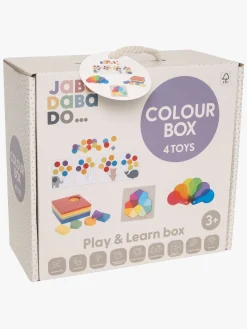 Lærerig Leg-JaBaDaBaDo Leg- og Lær-kasse Farver