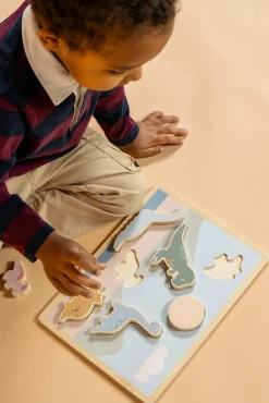 Spil & Puslespil-JaBaDaBaDo Puslespil Dino