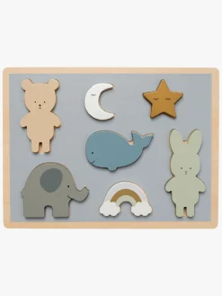 Spil & Puslespil-JaBaDaBaDo Puslespil Teddy