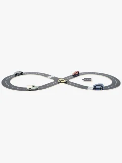 Legetøjsbiler & -Fartøjer-JaBaDaBaDo Racerbane med Biler