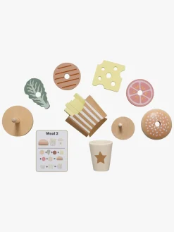 Rolleleg-JaBaDaBaDo Stabelbar Hamburger