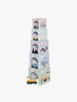Trælegetøj|Legetøj Til Børn På 0-10 År-JaBaDaBaDo Stabelbare Klodser Køretøjer 1-5