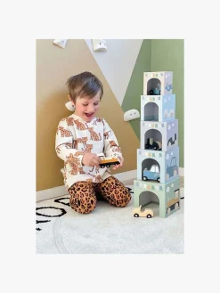 Trælegetøj|Legetøj Til Børn På 0-10 År-JaBaDaBaDo Stabelbare Klodser Køretøjer 1-5