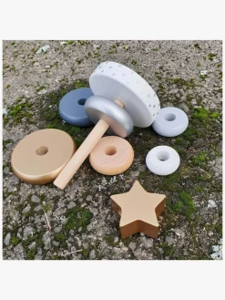 Babylegetøj-JaBaDaBaDo Stablelegetøj, Sølv Flerfarvet