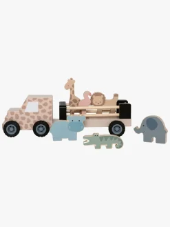 Legetøjsbiler & -Fartøjer-JaBaDaBaDo Traktor med Safaridyr