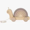 Trælegetøj|Legetøj Til Børn På 0-10 År-JaBaDaBaDo Træklegetøj Snegl med Regnbue