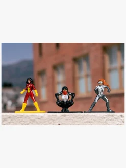 Legetøjsfigurer-Jada Marvel Spider-Man Multipack Nanofigurer Wave 8