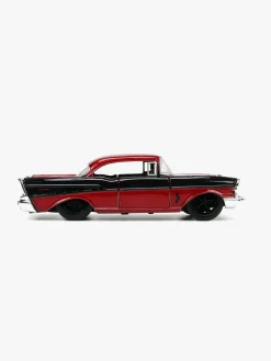 Legetøjsbiler & -Fartøjer|Legetøjsfigurer-JadaToys Jada Toys DC Comics Bil med Figur Harley Quinn & 1957 Chevy Bel Air 1:32 Sort/Rød