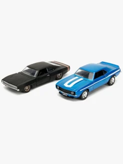 Legetøjsbiler & -Fartøjer-JadaToys Jada Toys Fast & Furious Biler Dubbelpack Dodge Charger & Chevrolet Camaro 1:32