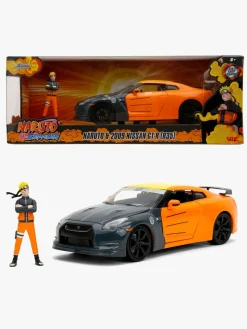 Legetøjsbiler & -Fartøjer-JadaToys Jada Toys Nissan GT-R 2009 Bil med Naruto Figur
