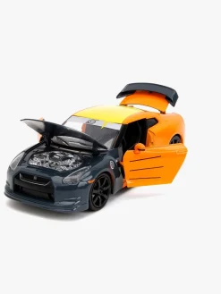 Legetøjsbiler & -Fartøjer-JadaToys Jada Toys Nissan GT-R 2009 Bil med Naruto Figur