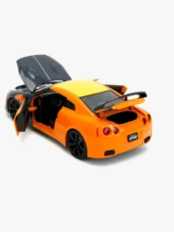 Legetøjsbiler & -Fartøjer-JadaToys Jada Toys Nissan GT-R 2009 Bil med Naruto Figur