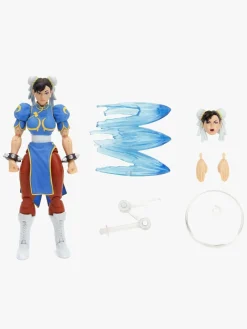 Legetøjsfigurer-JadaToys Jada Toys Street Fighter II Chun-Li 6