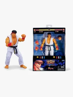 Legetøjsfigurer-JadaToys Jada Toys Street Fighter II Ryu 6" Actionfigur Flerfarvet