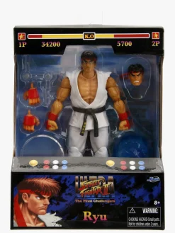 Legetøjsfigurer-JadaToys Jada Toys Street Fighter II Ryu 6" Actionfigur Flerfarvet