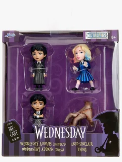 Legetøjsfigurer-Jada Wednesday Figursæt 4-pak 6 cm