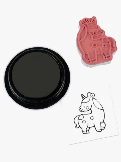 Kreativt Legetøj-Janod Enhjørning Stampinoo Stempelsæt