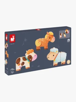 Legetøjsfigurer-Janod Funny Magnets Farm Magnetsæt