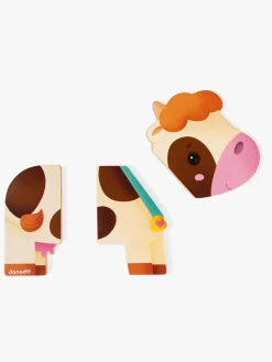 Legetøjsfigurer-Janod Funny Magnets Farm Magnetsæt