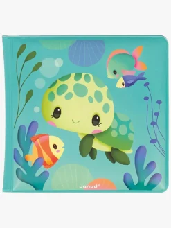 Vandlegetøj-Janod Havskildpadders Magiske Liv Badebog