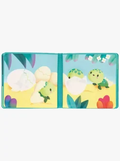 Vandlegetøj-Janod Havskildpadders Magiske Liv Badebog