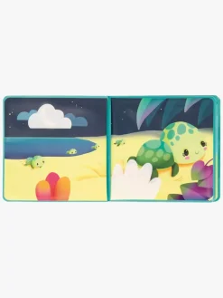 Vandlegetøj-Janod Havskildpadders Magiske Liv Badebog