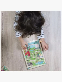 Interaktivt Legetøj-Janod Hive Magnet-labyrint