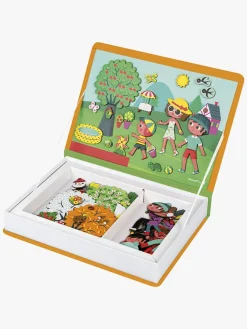 Bøger-Janod Magneti'Book De 4 Årstider Magnetsæt 115 Stk. Flerfarvet